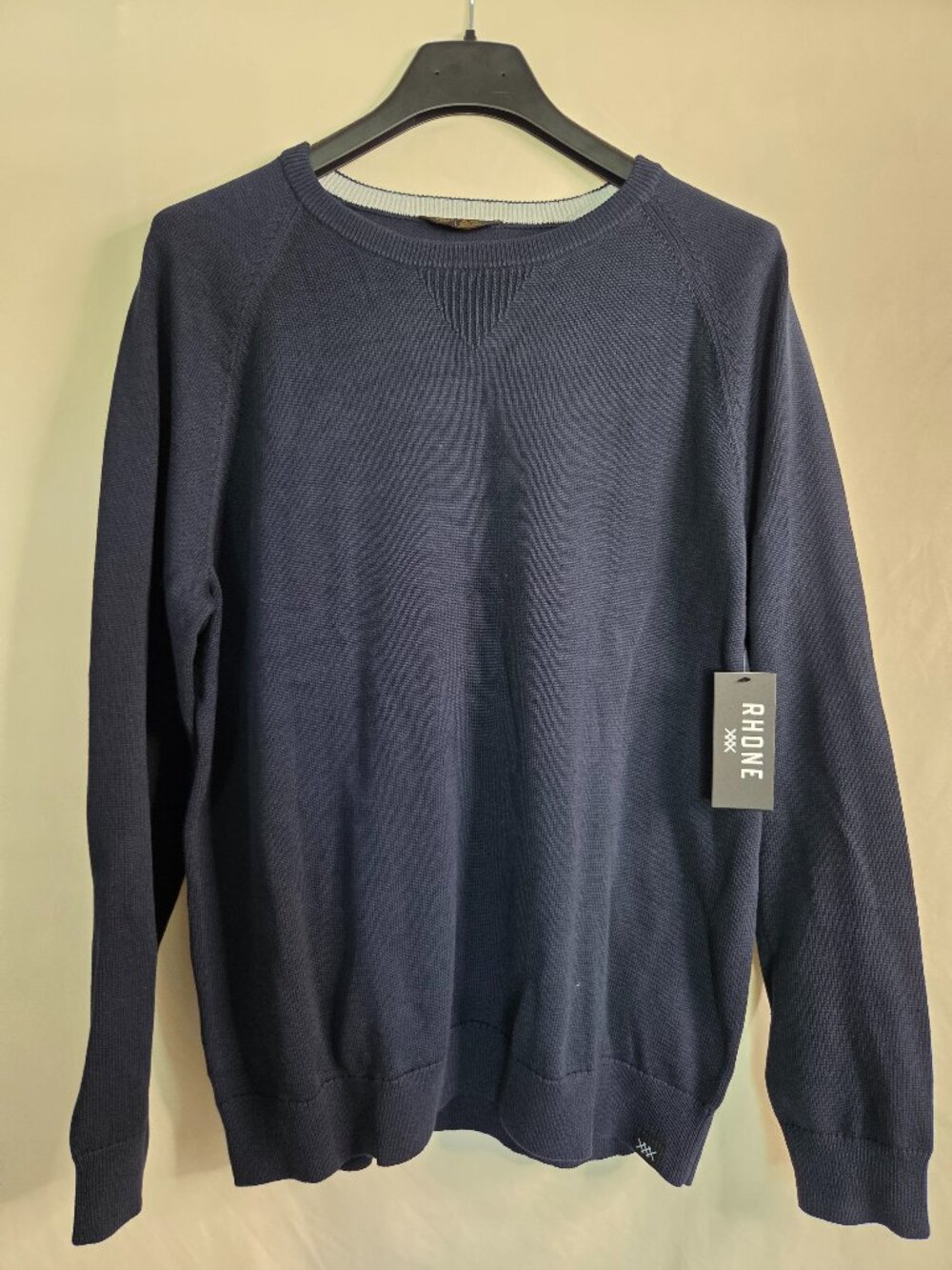 NWT RHONE Men's Navy Sweater XL